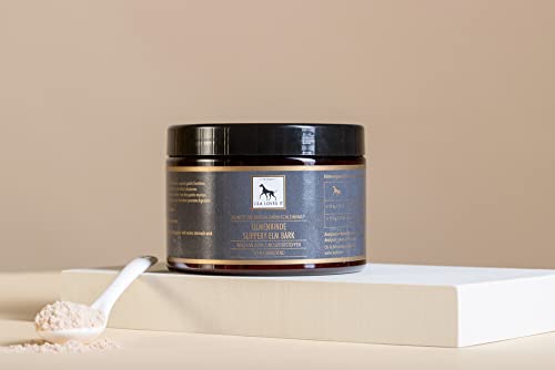 LILA LOVES IT Magen Darmflora für Hunde - unterstützt die Verdauung & schützt die Magenschleimhaut, rein pflanzlich & entzündungshemmend, ULMENRINDE, 90 g