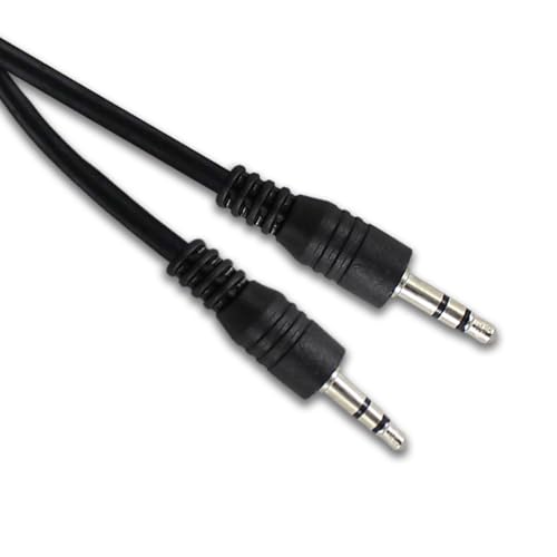 Fenzer 2 Pack Cable AUX 3.5mm Hi-Fi 2m Negro miniatura 3