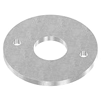 Ankerplatte | Maße: 120x80x10 mm | Stahl (Roh) S235JR