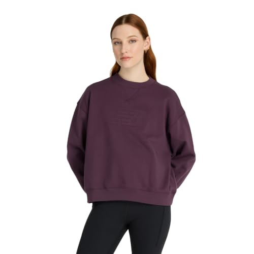 [ニューバランス] Seasonal Stacked Logo フレンチテリークルー (WT43535)