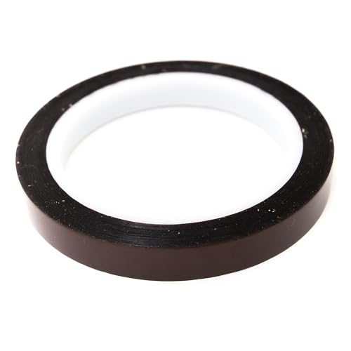 Bertech High-Temperature Kapton® Tape, 2 Mil Thick, 1/2 Inch x 36 Yards - UL Recognized