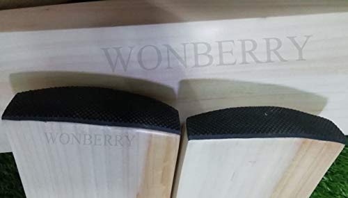 Image of Wonberry Semi Knocked Low Mid Profile Power Bottom English Willow Cricket Bat SH