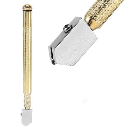 Professional Metal Glass Cutter | Carbide Wheel for Clean Precise Cuts | for Stained Glass, Crafting & Home Use-image-48