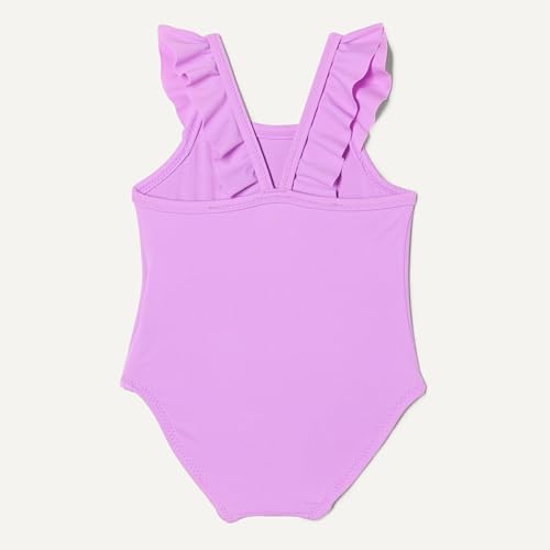 Image of Amazon Essentials Baby Girls' Ruffle One-Piece Swimsuit