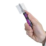 Para peinar y prevenir los nudos. Los abre con suavidad.