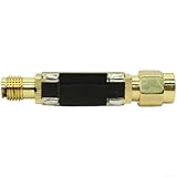 LPF900 Tiefpassfilter für 915 MHz/750 MHz Empfänger | kompatibel mit TBS & ELRS | blockiert 1,2 G Videostörungen | vergoldet für SMA-Stecker | kompakt