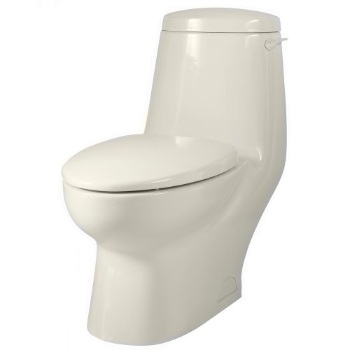 Inodoro American Standard Savona de una pieza alargado con asiento, color lino miniatura 1