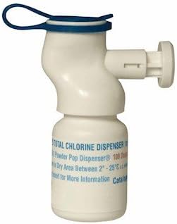 DPD Powder Pop 9956011 HF Scientific 10500 Dispenser for Free Chlorine, 100 Tests, 5 Ml