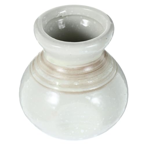 GRIRIW Box Ceramic Toothpick Jar Automatic Toothpicks Holder Dispenser Decor Ceramic Toothpick Pot Toothpick Organizer Home Toothpick Jar Cocktail Pick Jar Fruit Pick Container Ceramics