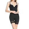 Waist Trainer Body Shaper,Vvarschi women’s thigh slimmer Tommy Tuck shapewear,Health Lightweight Design Bodyshaper bodysuit,Open-Bra Romper Shapewear for Leggings Tights,Black Medium