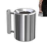 4 6 8 10キロマグカップ 重いマグカップ ステンレス製フィットネスウォーターカッププロアイアン 加重ダンベルスポーツウォーターカップ 厚めのグリップロザリー 減量筋肉群を効果的に鍛えます 自宅 ジムなどあらゆる場所での使用に最適です(10kg)