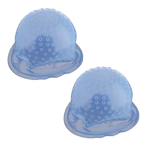 2X Reutilizable Destacando Tinte Colorante Helar Sombrero Metal Gancho Azul