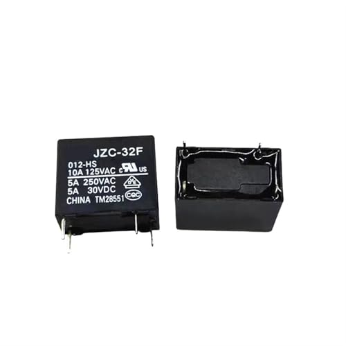 Relais JZC-32F 012-HS 5A haute durabilité mécanique avec boîtier scellé 4PIN