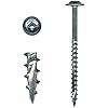 10 x 2-1/2 HighPoint Cabinet Installation Screws, Washer Head, Zinc, 100 pc