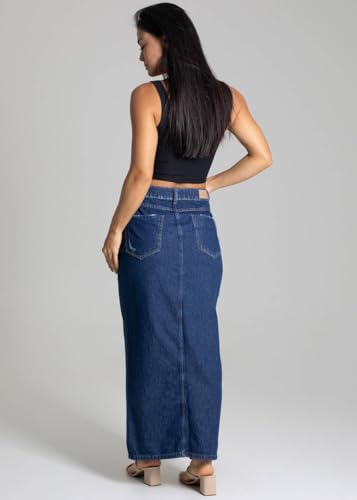 Saia Jeans Sawary Midi - 277134 - IND. 40