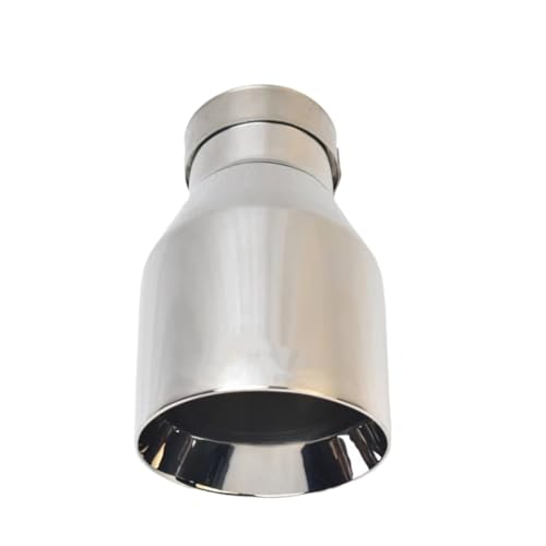 Embout d'échappement 2.5 pouces en inox 304 double couche pour look sport