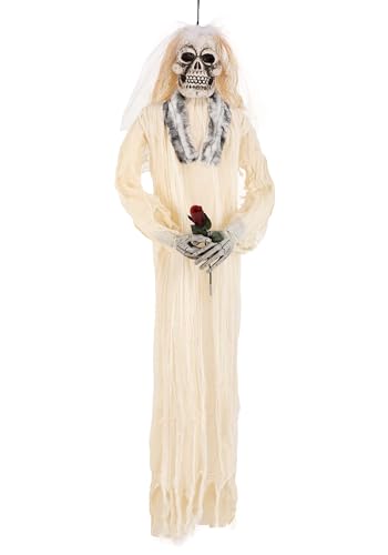 Squelette de mariée et marié 183 cm Fun World pour décorer sans effort - 6