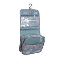 LOORGVEL Borsa Cosmetici da Viaggio Capacità Organizer in Resistente per Trucchi e da Bagno Divisori Integrati per Ordine e Praticità