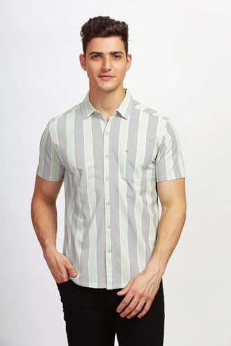 Image of BULLMER Trendy Regular Fit Printed Causal Shirt for Men - Pack of 1