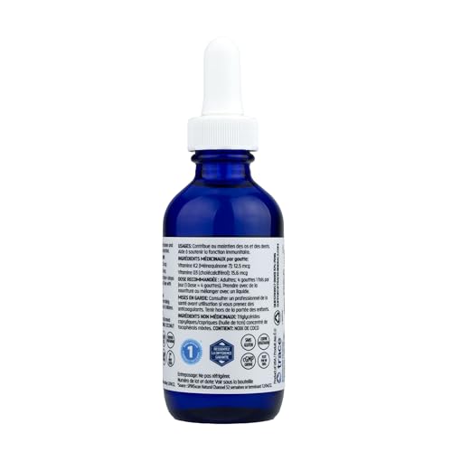 Trace Minerals | Liquid Ionic Vitamin D3 + K2 | 125 mcg (5,000 IU) D3, 100 mcg K2 | Concentrated Dietary Supplement | 2 fl oz. 296 Servings - Thumbnail 3