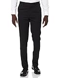Bolsillos en los laterales find. Pantalones de Traje Hombre, Negro (Black Black), 32, Label: 32