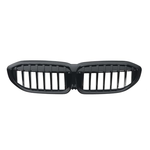 Rejilla frontal para Serie 3 G20 G21 2019+ tipo riñón acabado negro brillante