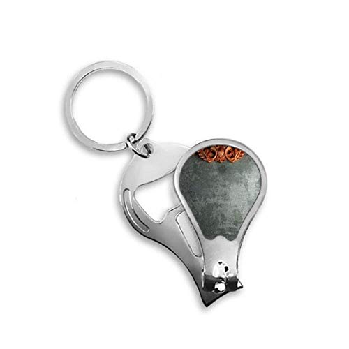 Coupe-ongles de pieds à motif ciment gris parfait pour votre trousse de toilette voyage