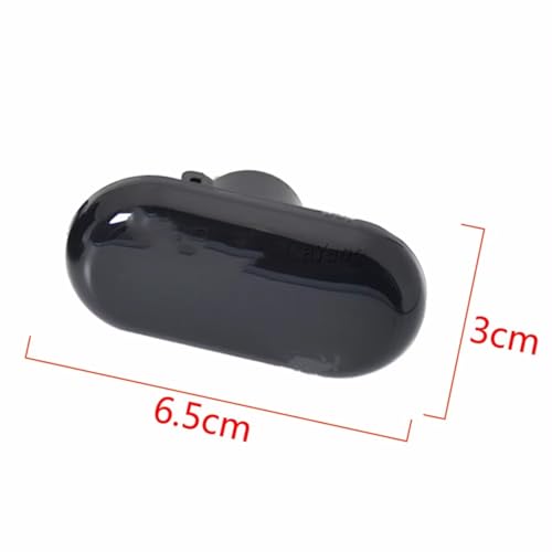 Clignotant dynamique noir à LED défilantes pour utilitaire Opel Movano - 2