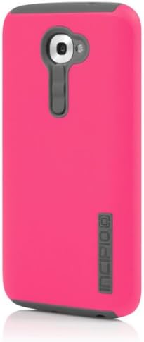 Incipio DualPro Case for LG G2 (Verizon) - Carrying Case - Retail Packaging - Cherry Blossom Pink/Gray