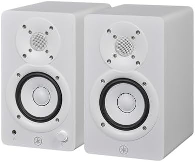 Yamaha HS3 Studio Monitors – Pair of Compact 2-Way Powered Active...