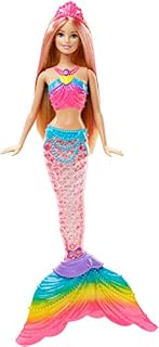 Barbie Dreamtopia Rainbow Lights Mermaid Doll, Blonde [Amazon Exclusive]
