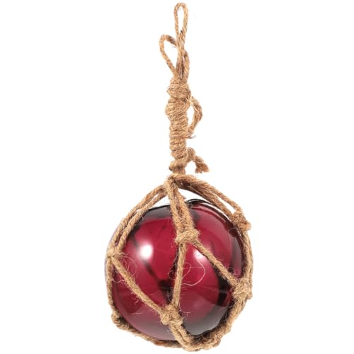 Ciieeo Boules De Verre Suspendues 9 Pouces Décoration Artisanale avec Ficelle Solide pour Jardin Maison Ambiance Colorée Et Élégante