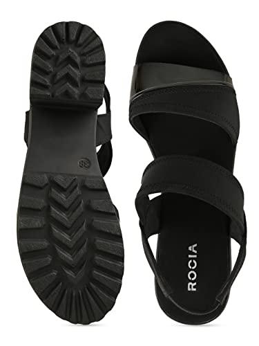 Image of ROCIA By Regal Women High Lycra Platform Sandals