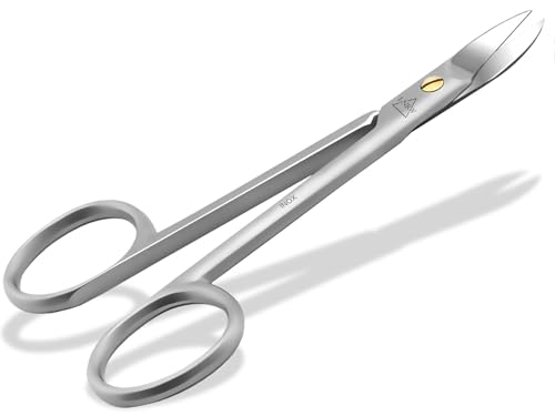 Profi Fußnagelschere für Extra Starke und Dicke Fußnägel Nagelschere mit scharfer leicht gebogener Schnittfläche für die Fußpflege und Pediküre aus rostfreiem hochwertigem Edelstahl 10 5 cm