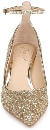 Jewel Badgley Mischka Jamila Ankle Strap Kitten Heel - Image 6