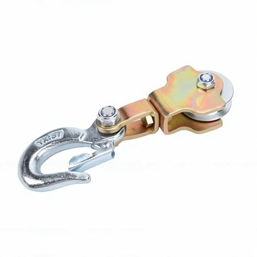 Système de levage robuste 3T pour treuillage et manutention avec poulie à œil
