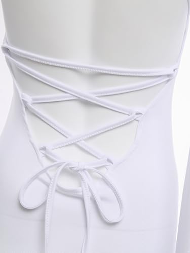 Disfraz de fantasma de 2 piezas con vestido maxi de mujer 7