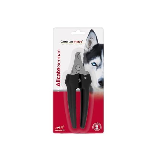 GermanHart Alicate M German Hart para Pets German Hart para Cães, Medio, Preto
