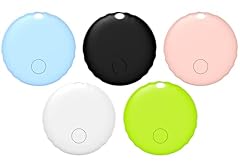 black, white, pink, green, blue