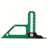 Photo Gallery righello per sega da tavolo, 0-60 mm, regolabile, con vite zigrinata di bloccaggio, per lavorazione del legno, mobili e progetti fai da te, in lega di alluminio Photo Gallery righello per sega da tavolo, 0-60 mm, regolabile, con vite zigrinata di bloccaggio, per lavorazione del legno, mobili e progetti fai da te, in lega di alluminio
