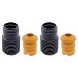 Staubschutzsatz Stoßdämpfer Staubschutz Anschlagpuffer Staubschutzkappe Gummipuffer Federung Gummi Puffer Kappe vorne für A2 1er E81 E87 E88 E82 3er E21 E30 E36 E46 5er E12 E28 E34 6er E24 7er E23 E32