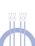 Belkin USB-C to USB-C ケーブル 60W PD対応iPhone15/16/iPad各種/MacBook各種/Windows各種/Galaxy/PixelなどAndoroid各種 1.5m ブルー 2本セット CAB018qc05BL2PK
