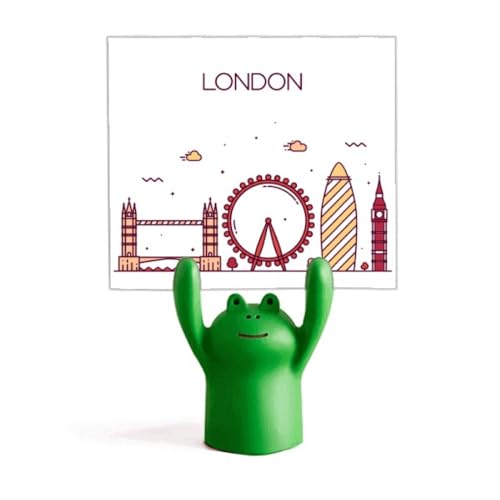 Porte-mémo grenouille dessin animé Londres pour ne plus jamais oublier vos notes importantes