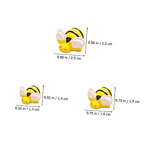 Dijes de abeja de resina para solucionar la falta de color en fundas y peinados aburridos 4