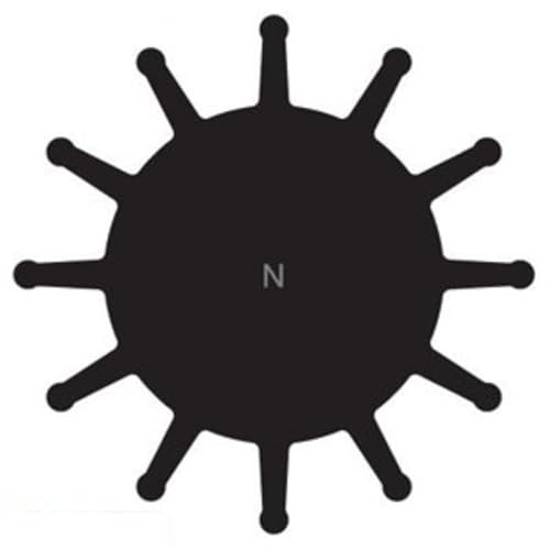 シーウォーターポンプ インペラ DJPUMP 08-34-1201