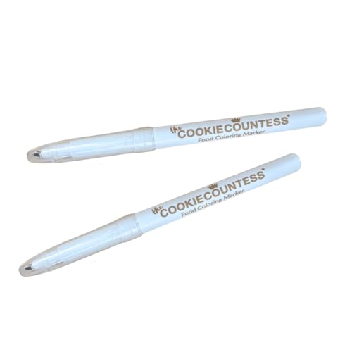 The Cookie Countess Beige Fine Tip Food Marker - Pack of 2