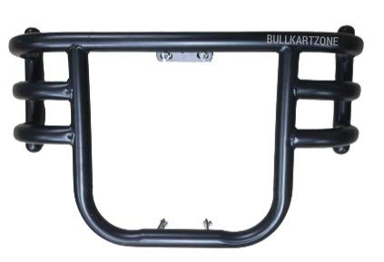 Bullkartzone Bike Bullet 3 Bend Bar-Rod Stylish Front Airfly Leg Guard Black for Bullet Bike Enfield Classic 350/500 Standard 350/500 Electra 350 Thunderbird 350/500