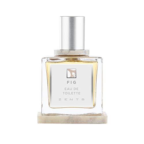 ZENTS Eau de Toilette Perfume (Fig Fragrance) Clean Luxury Scents, Gentle Long-Lasting Aromatherapy for Men and Women, 1.69 oz