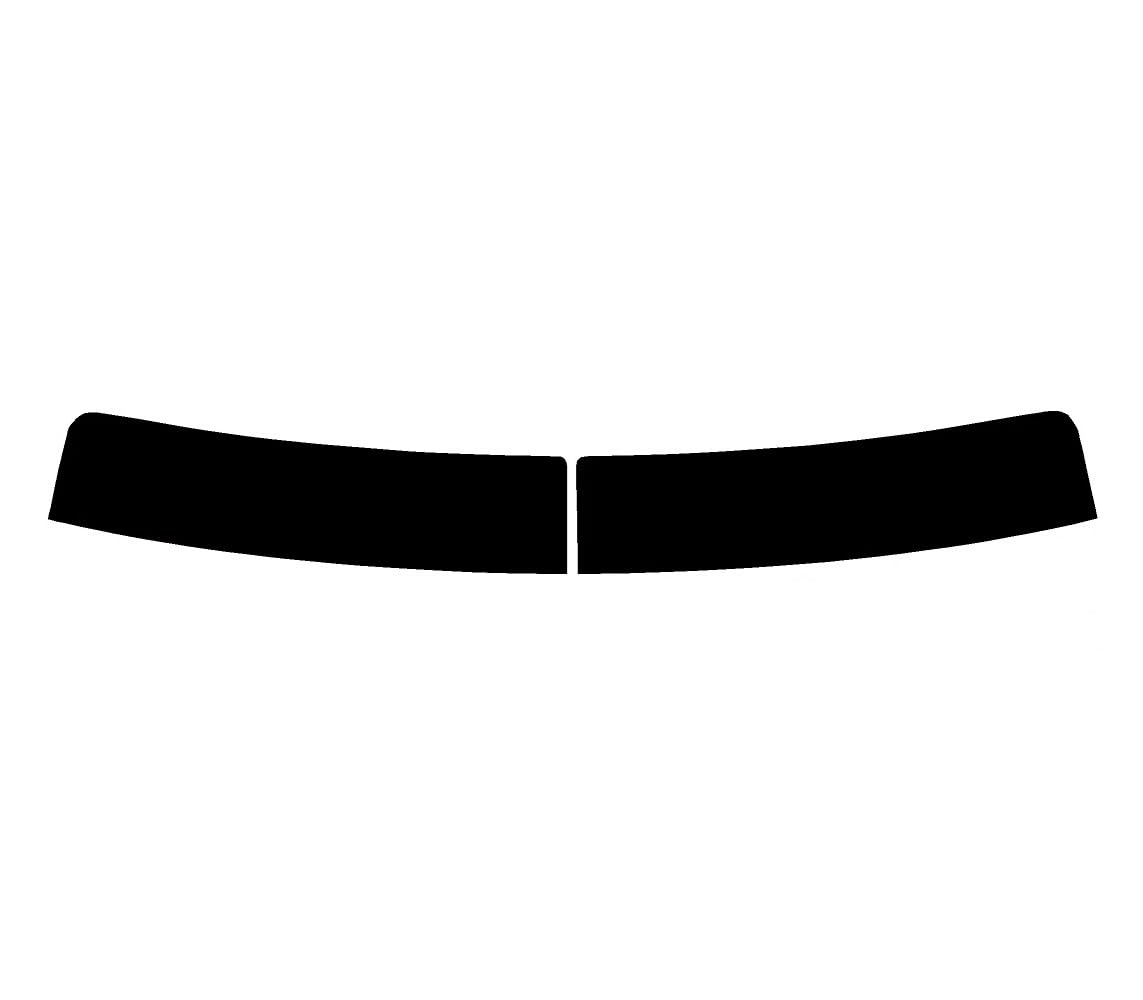 The Tint Effect Precut Window Tint Kit Compatible with GMC Sierra 2500 3500 HD Double Cab (2015-2019) (Front Visor precut in 5%) Automotive Film