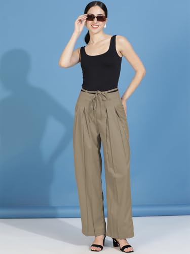 Image of KOTTY Women's Lightweight Loose Fit Casual Wear Pants
